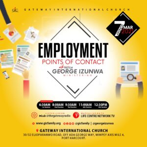 Employment Points of Contact with Pastor George Izunwa